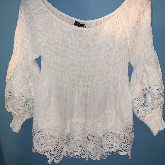 Tops - About Time Off The Shoulder Long Sleeve Top